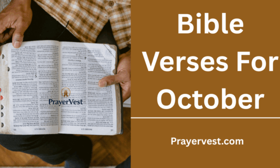 Bible Verses For October