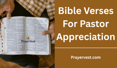 Bible Verses For Pastor Appreciation