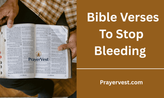 Bible Verses To Stop Bleeding