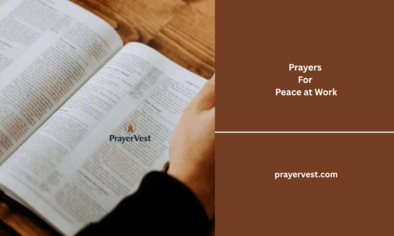 Prayers For Peace at Work