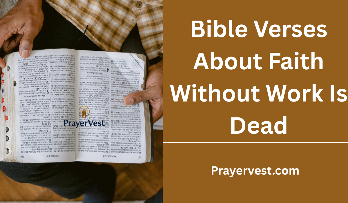 Bible Verses About Faith Without Work Is Dead