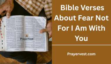 Bible Verses About Fear Not For I Am With You