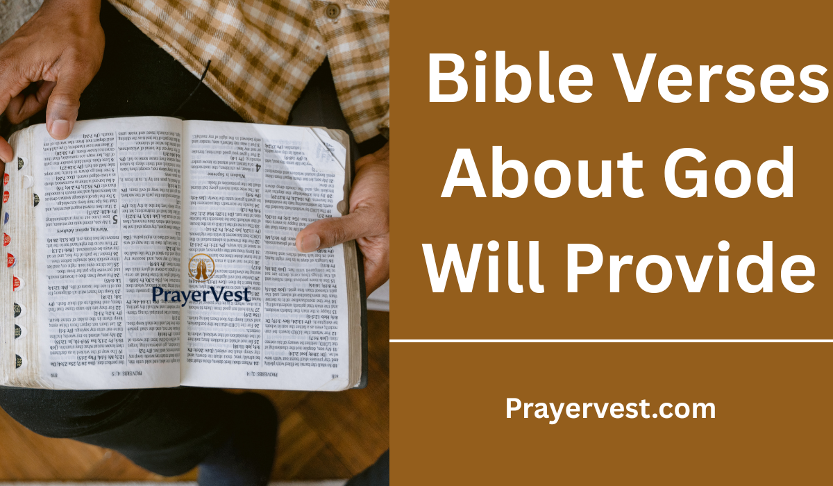 Bible Verses About God Will Provide