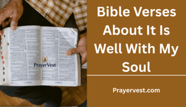 Bible Verses About It Is Well With My Soul