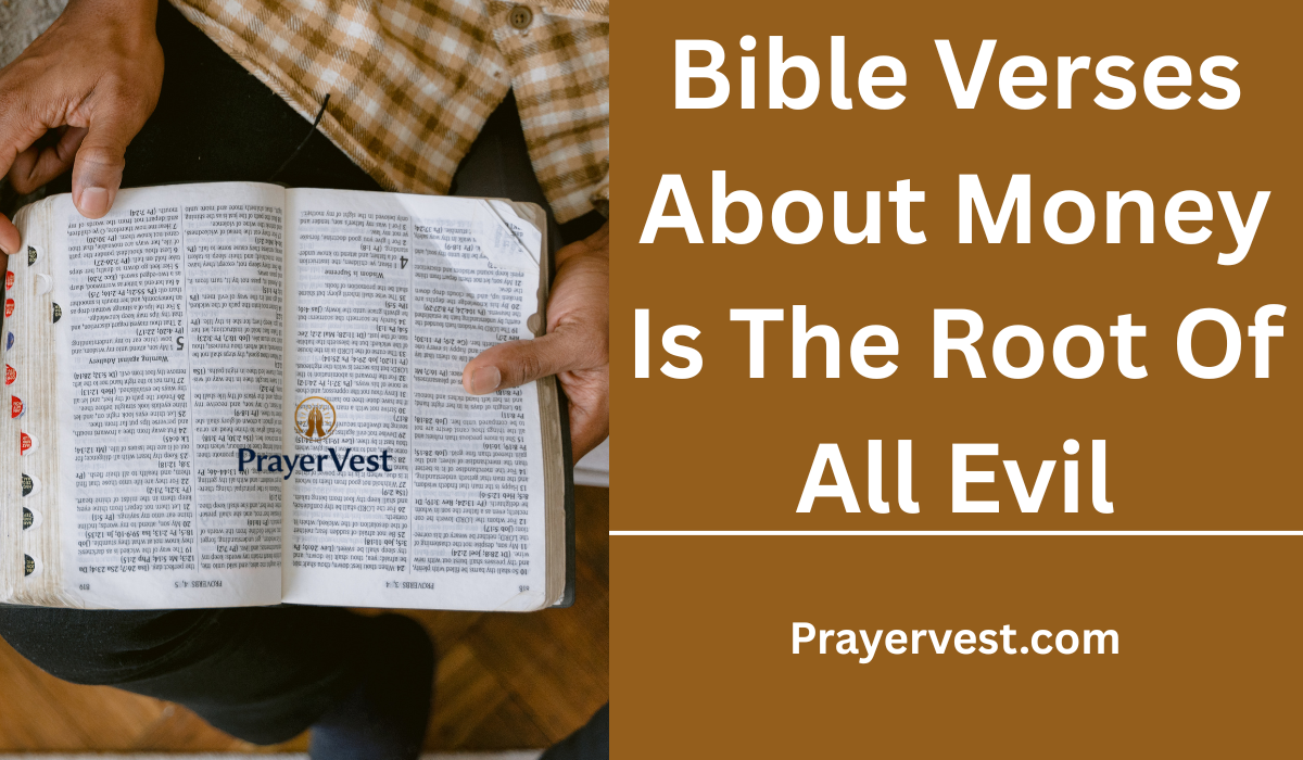 Bible Verses About Money Is The Root Of All Evil