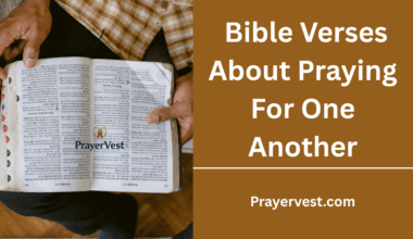 Bible Verses About Praying For One Another