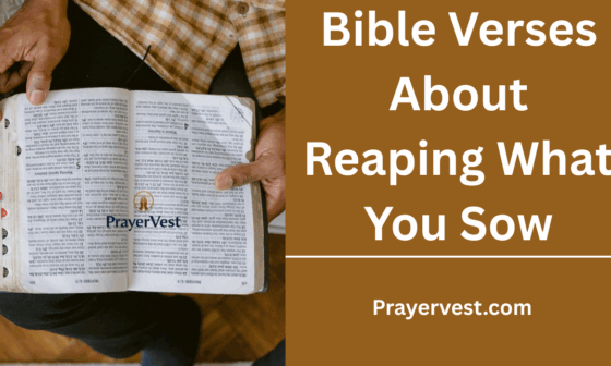 Bible Verses About Reaping What You Sow