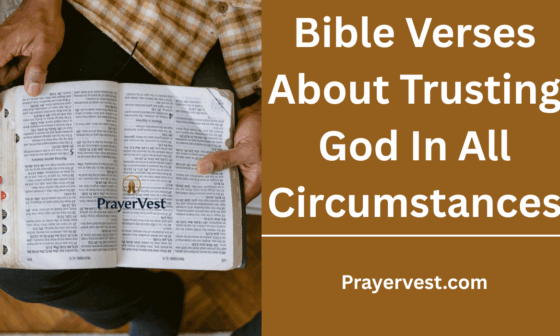 Bible Verses About Trusting God In All Circumstances