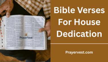 Bible Verses For House Dedication