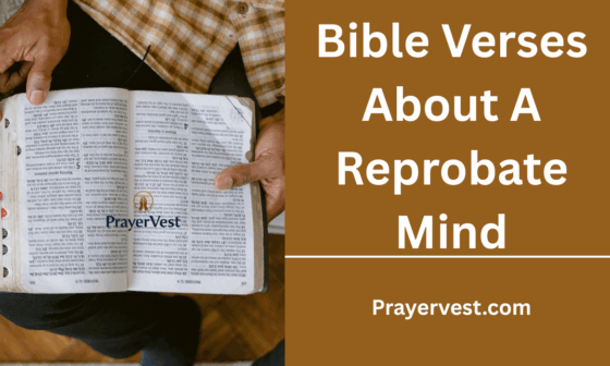 Bible Verses About A Reprobate Mind