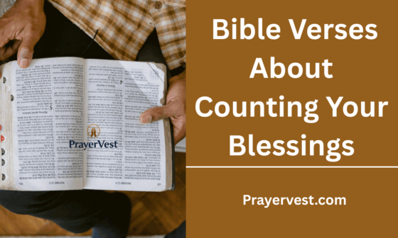 Bible Verses About Counting Your Blessings