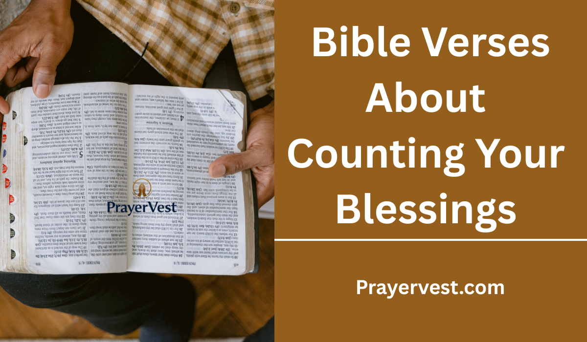 Bible Verses About Counting Your Blessings