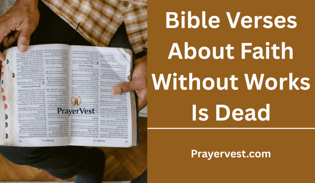 Bible Verses About Faith Without Works Is Dead
