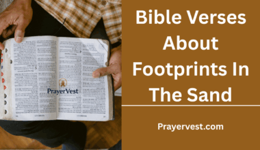 Bible Verses About Footprints In The Sand