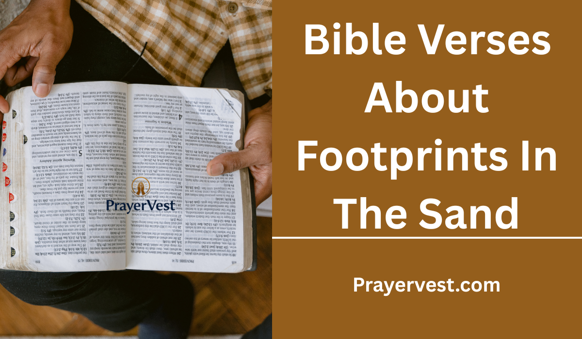 Bible Verses About Footprints In The Sand