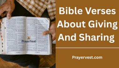Bible Verses About Giving And Sharing