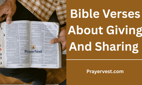Bible Verses About Giving And Sharing