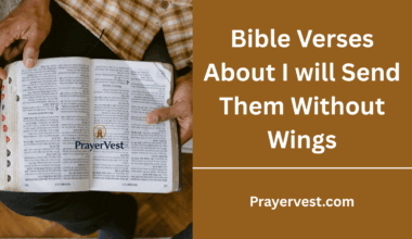 Bible Verses About I will Send Them Without Wings