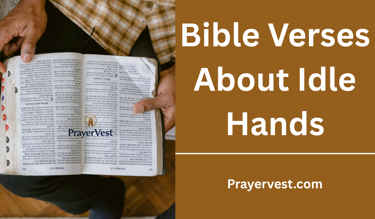 Bible Verses About Idle Hands