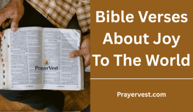 Bible Verses About Joy To The World