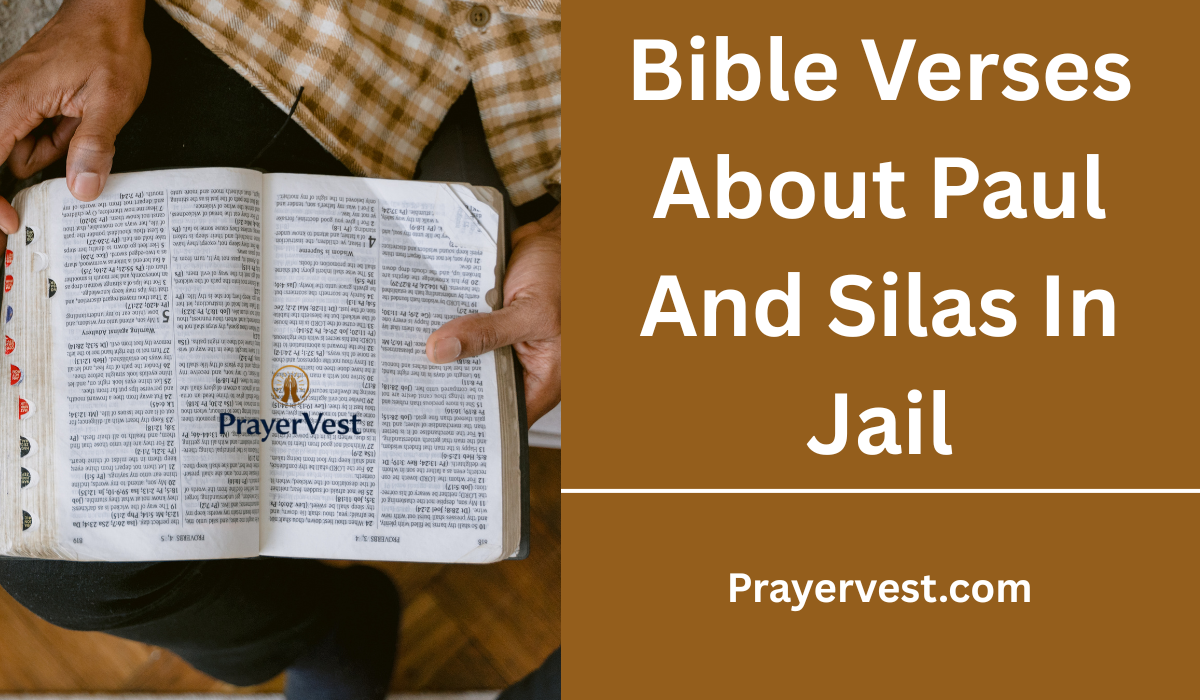 Bible Verses About Paul And Silas In Jail