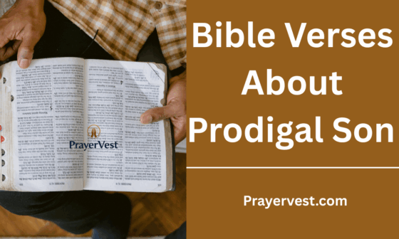 Bible Verses About Prodigal Son