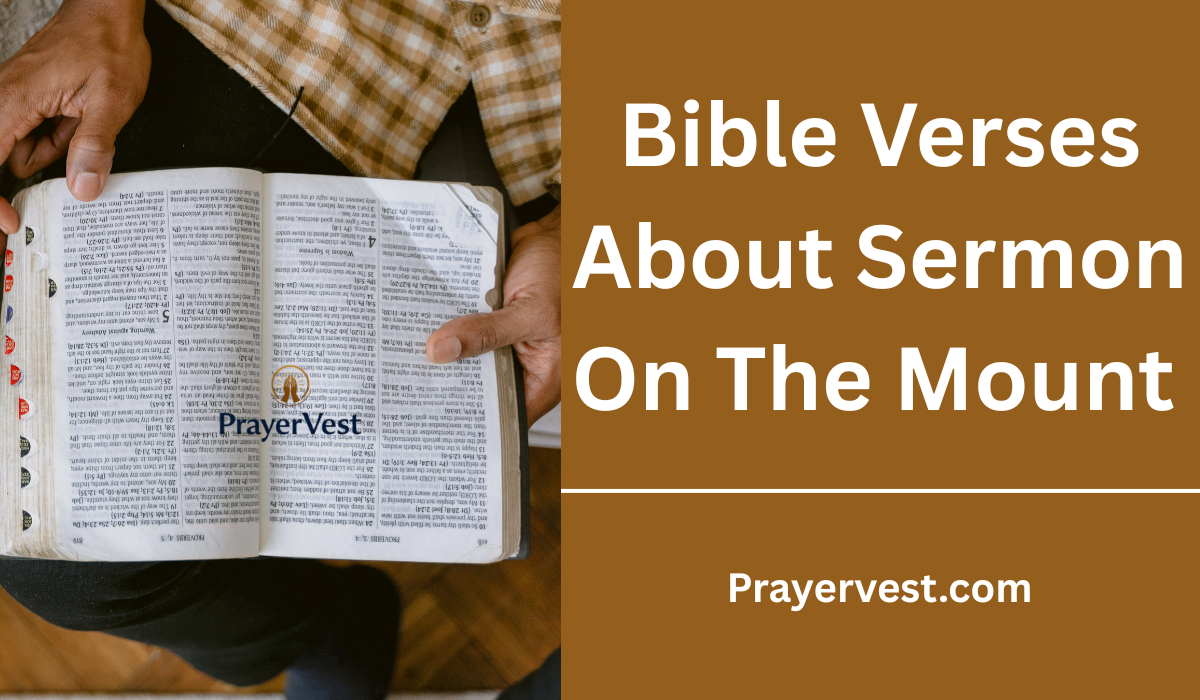 Bible Verses About Sermon On The Mount