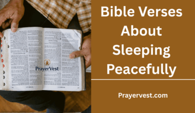 Bible Verses About Sleeping Peacefully