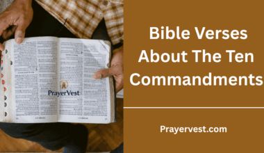 Bible Verses About The Ten Commandments