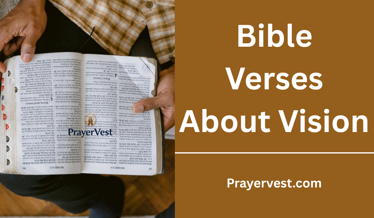 Bible Verses About Vision