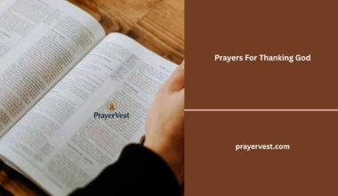 Prayers For Thanking God