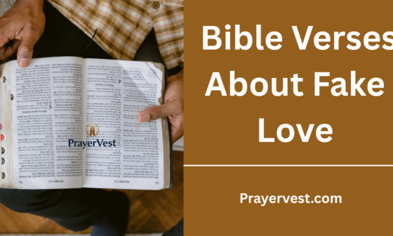 Bible Verses About Fake Love