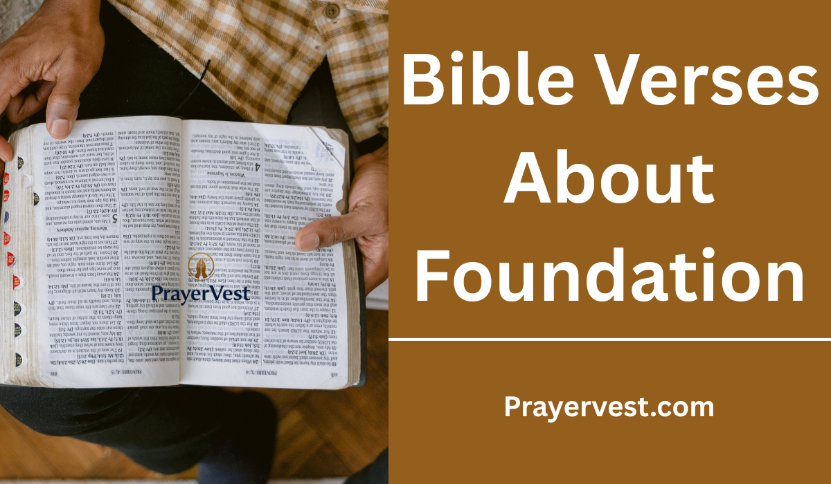 Bible Verses About Foundation