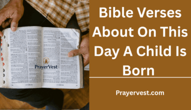 Bible Verses About On This Day A Child Is Born