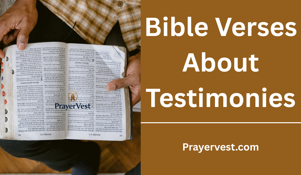 Bible Verses About Testimonies