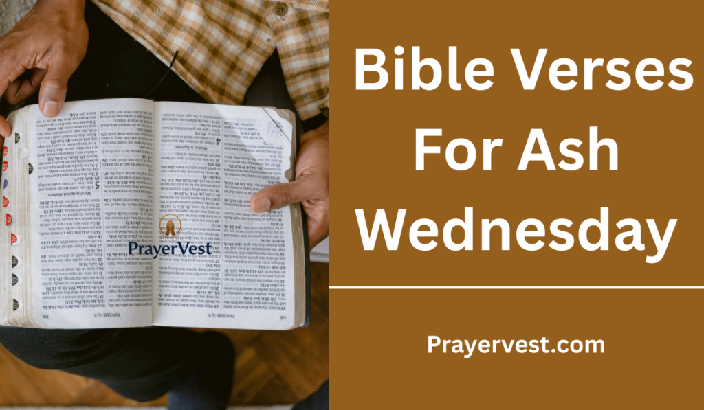 Bible Verses For Ash Wednesday