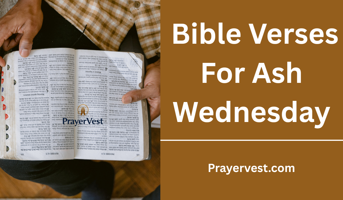 Bible Verses For Ash Wednesday