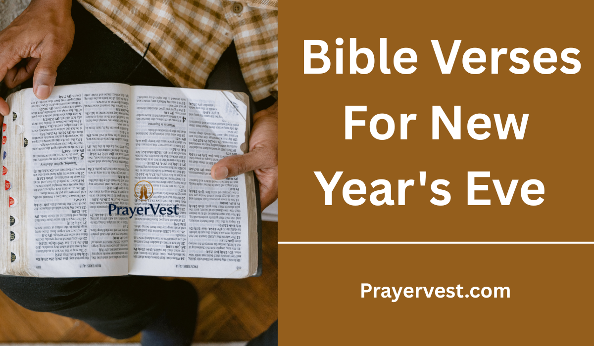Bible Verses For New Year's Eve