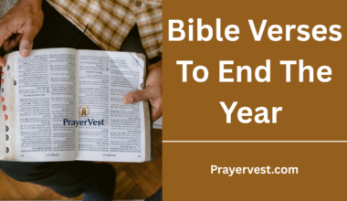 Bible Verses To End The Year