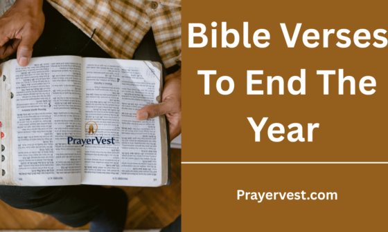 Bible Verses To End The Year