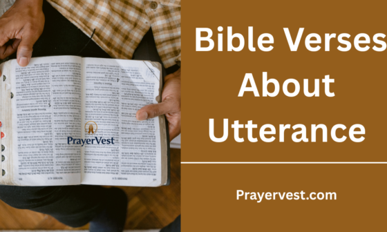 Bible Verses About Utterance