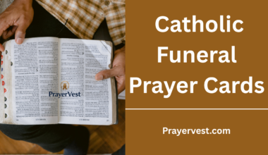 Catholic Funeral Prayer Cards