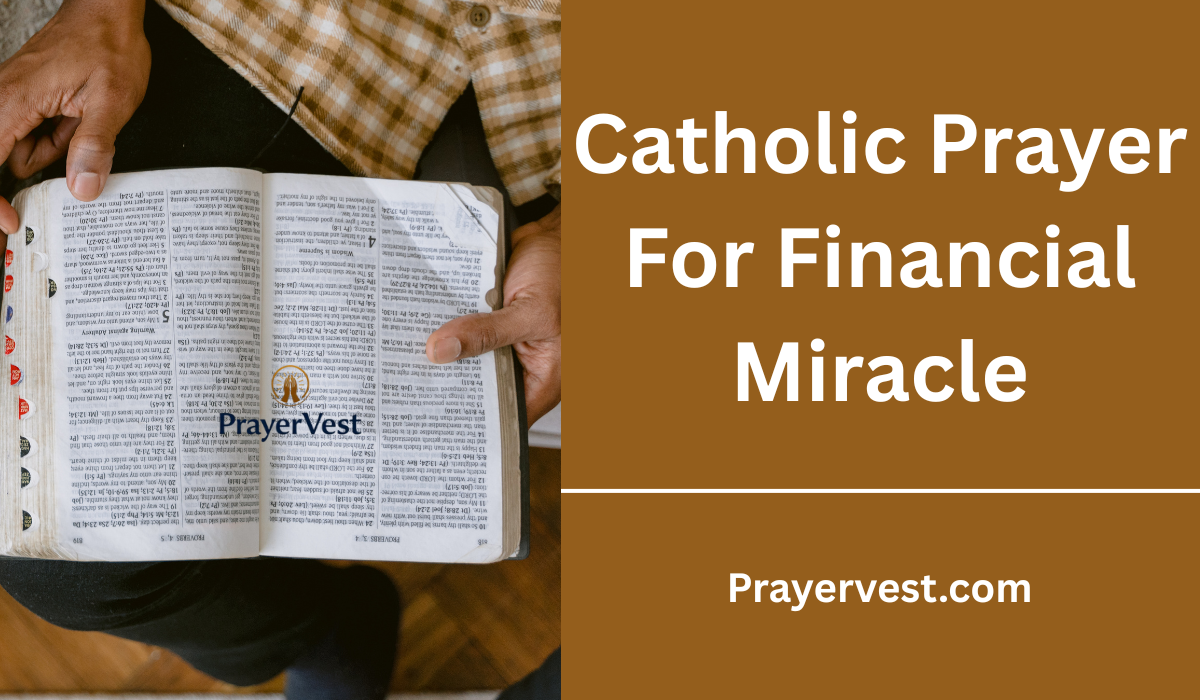 Catholic Prayer For Financial Miracle