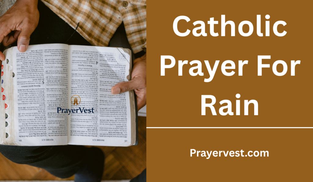 Catholic Prayer For Rain