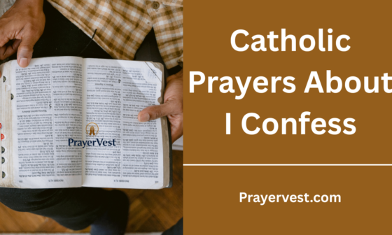 Catholic Prayers About I Confess