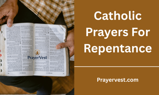 Catholic Prayers For Repentance