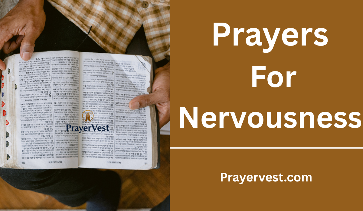 Prayers For Nervousness