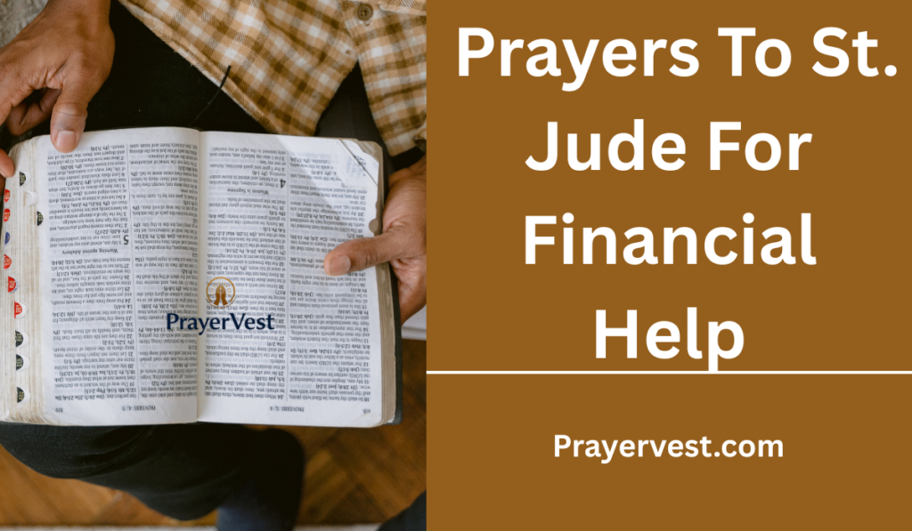 Prayers To St. Jude For Financial Help