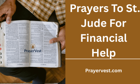 Prayers To St. Jude For Financial Help