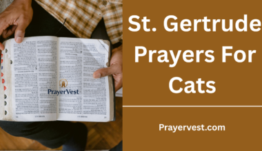 St. Gertrude Prayers For Cats